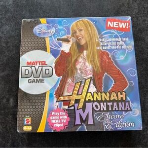 NIB Hannah Montana DVD Game